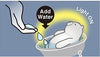 Water Resistant Bath Led Light - Swan / Relaxed Bear / Raindrop