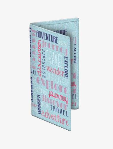 Adventure Words Passport Cover